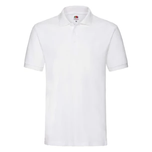 Fruit Of The Loom Premium Polo paita - Valkoinen