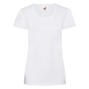 FOTL Lady-Fit Valueweight T-paita - Valkoinen