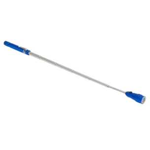 Lähikuva taskulamppu - sininen