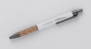 KUBOD kuulakärkikynä - Valkoinen