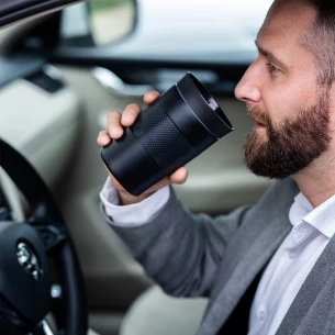 Husavik lämpömuki 320 ml - Musta