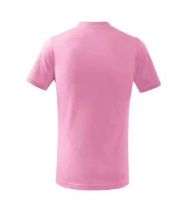 Lasten T-paita Basic - Vaaleanpunainen - Vaaleanpunainen