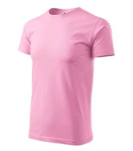 Miesten Basic T-paita - Vaaleanpunainen