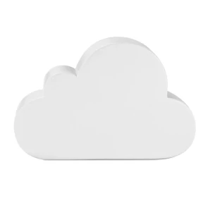 Anti-stressi pilvi - CLOUDY - valkoinen