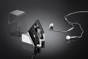 LIVIS puhelinteline - Valkoinen