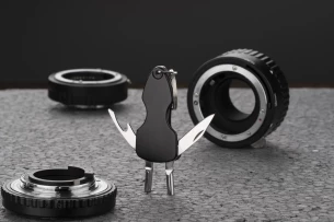 ATERO avainrengas - Musta