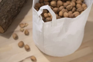 STOR puuvillakori - Beige