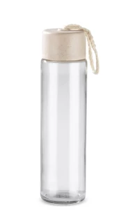 SKINNY lasipullo 350 ml - Luonnollinen