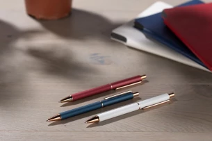 Kuulakärkikynä VERNO - viininpunainen