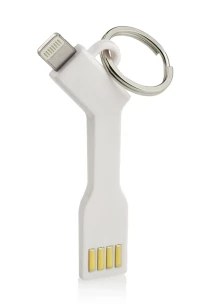 SYNC-avaimenperä iPhone 5/6 - Valkoinen