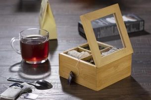 TEA Box - ruskea