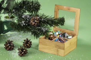 TEA Box - ruskea
