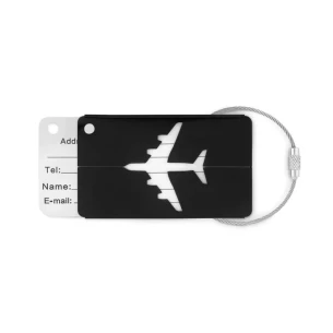 FLY TAG matkatavaralappu - Musta