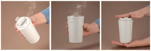 COLPO lämpömuki 400 ml - Valkoinen