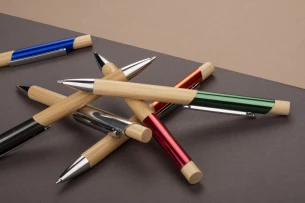 BALIS bambu kuulakärkikynä - Sininen