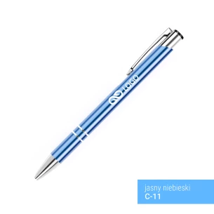 Cosmo kuulakärkikynä - vaaleansininen