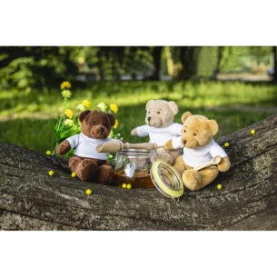 Pehmoinen Siddy Honey karhu - vaaleanruskea