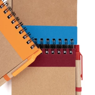 Eco2 muistilappu ja kynä - punainen