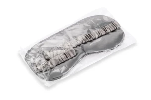 Nukkuva silmälappu VELURO - harmaa