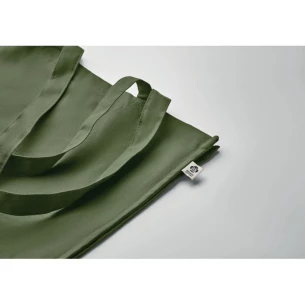 BENTE COLOUR luomupuuvillalaukku - vihreä