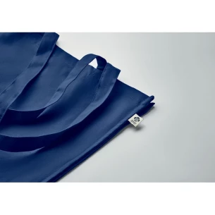 BENTE COLOUR luomupuuvillalaukku - sininen