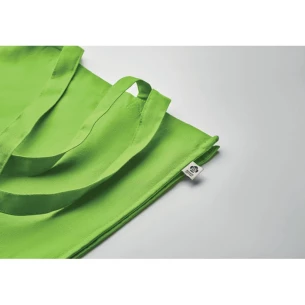 BENTE COLOUR luomupuuvillalaukku - limenvihreä