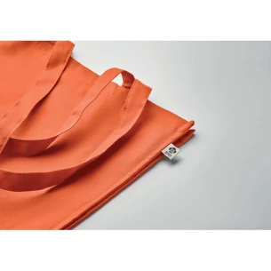 BENTE COLOUR luomupuuvillalaukku - oranssi