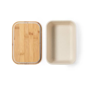 Aamiaislaatikko 1 L, bambukansi - neutraali