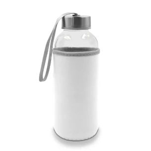 Bob-lasipullo, 420 ml – valkoinen