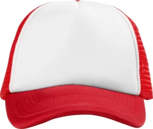 Trucker-lippis - Punainen/valkoinen
