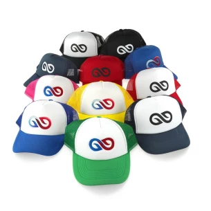 Trucker-lippis - Punainen/valkoinen