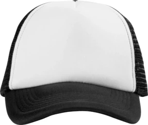 Trucker-lippis - Musta/valkoinen