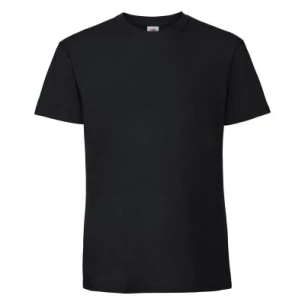 Ringspun Premium T-paita - Musta