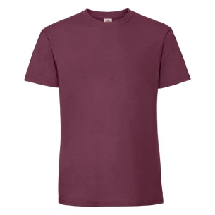 Ringspun Premium T-paita - burgundinpunainen