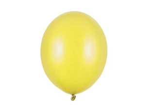Metalloitu ilmapallo 30cm - keltainen