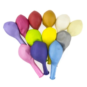 Metalloitu ilmapallo 30cm - violetti