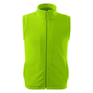 Unisex fleeceliivi - limenvihreä
