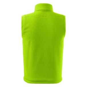 Unisex fleeceliivi - limenvihreä