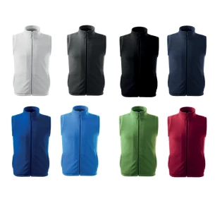 Unisex fleeceliivi - Tummanharmaa