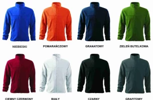 Miesten fleece - Oranssi