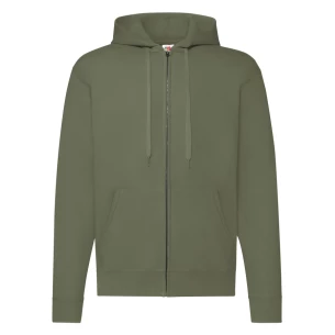 FOTL vetoketjullinen hupullinen huppari - Olive