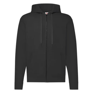 FOTL vetoketjullinen huppari - musta
