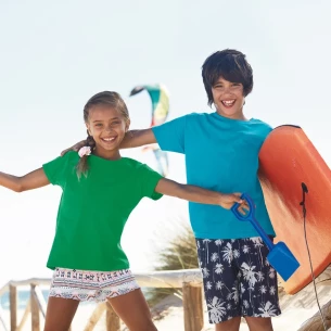 FOTL ValueWeight lasten t-paita - Blue Melange