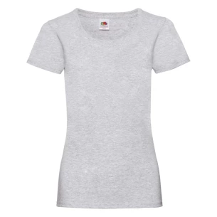 FOTL Lady-Fit ValueWeight T-paita - Harmaa