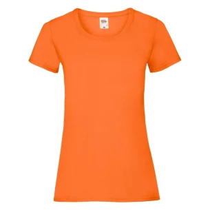 FOTL Lady-Fit ValueWeight T-paita - Oranssi