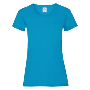 FOTL Lady-Fit ValueWeight T-paita - vaaleansininen