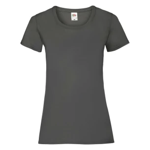 FOTL Lady-Fit ValueWeight T-paita - grafiitti