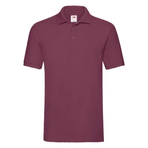 Fruit Of The Loom Premium Polo paita - burgundinpunainen