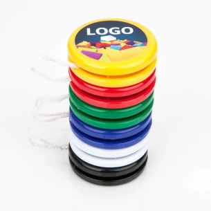 Muovinen Jo-Jo - keltainen