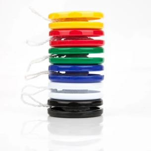 Muovinen Jo-Jo - keltainen